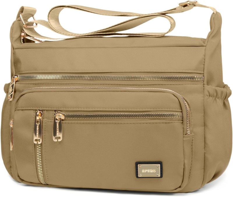 NPBAG Crossbody Bag for Women, Shoulder Purse Handbag Messenger Bag, Trendy Pocketbooks, Waterproof and Multi-Pockets - Image 1